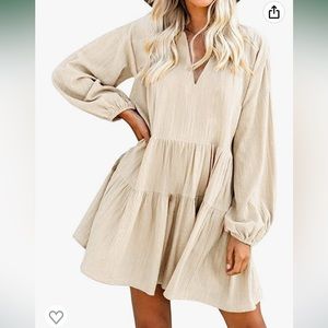Cute shift tunic dress with pockets